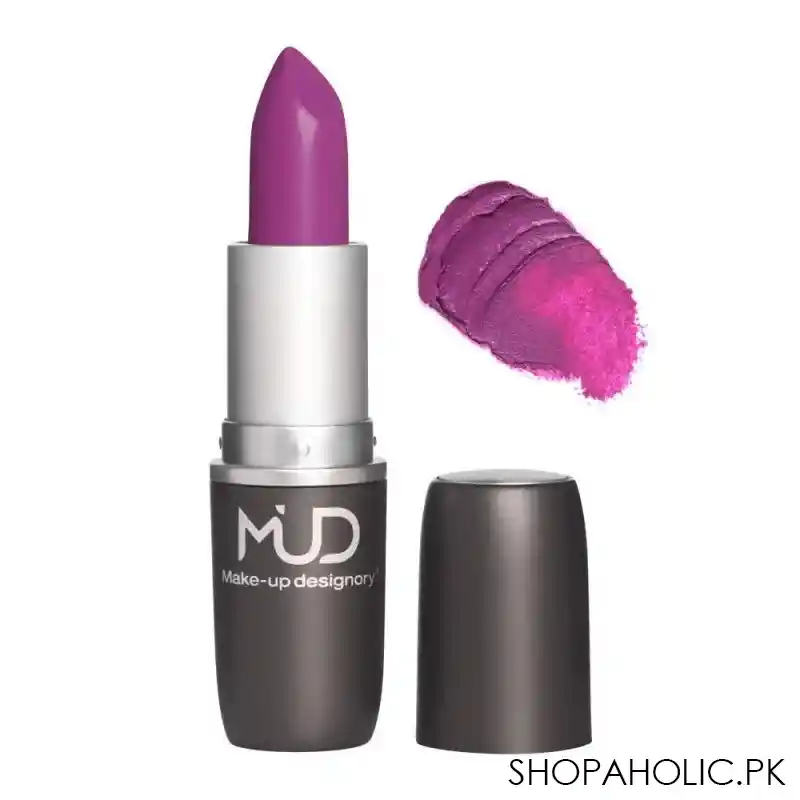 mud makeup designory satin lipstick, idol main image