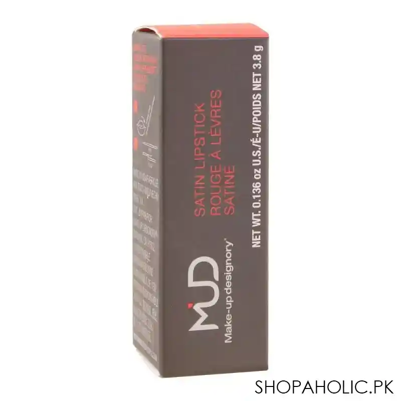 mud makeup designory satin lipstick, lucky image4