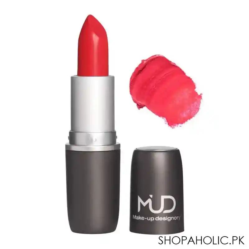 mud makeup designory satin lipstick, lucky main image