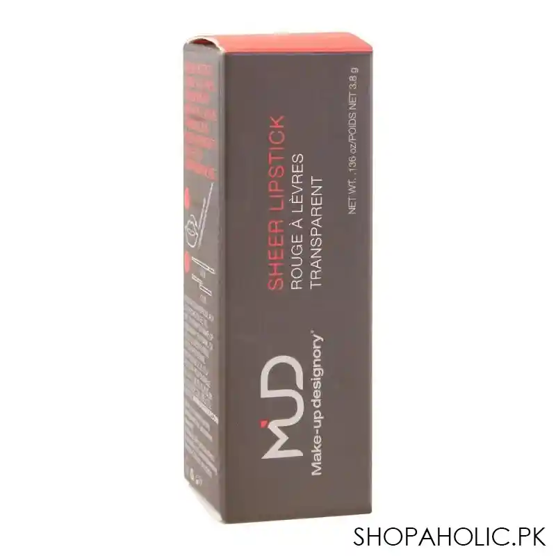 mud makeup designory sheer lipstick, stargazer image4