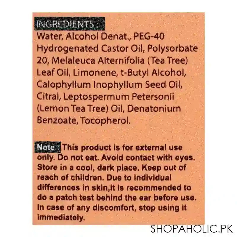 muicin 100% organic tea tree oil, suitable for blemished skin, 10ml image3