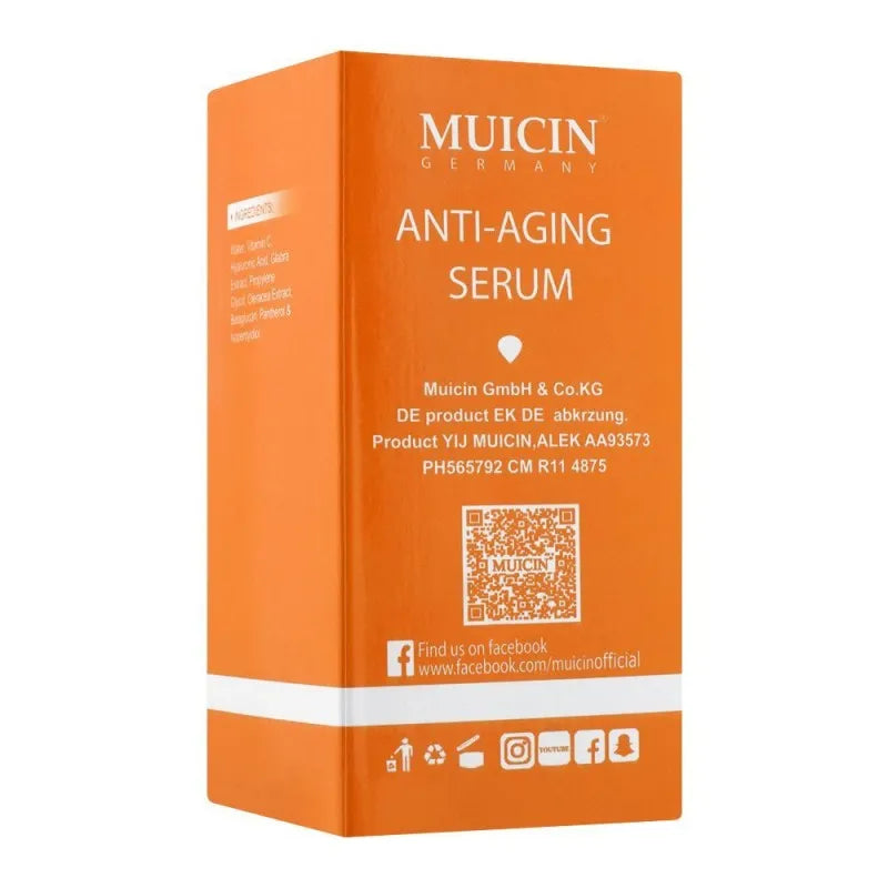 muicin anti aging vitamin c face serum, 50ml main image