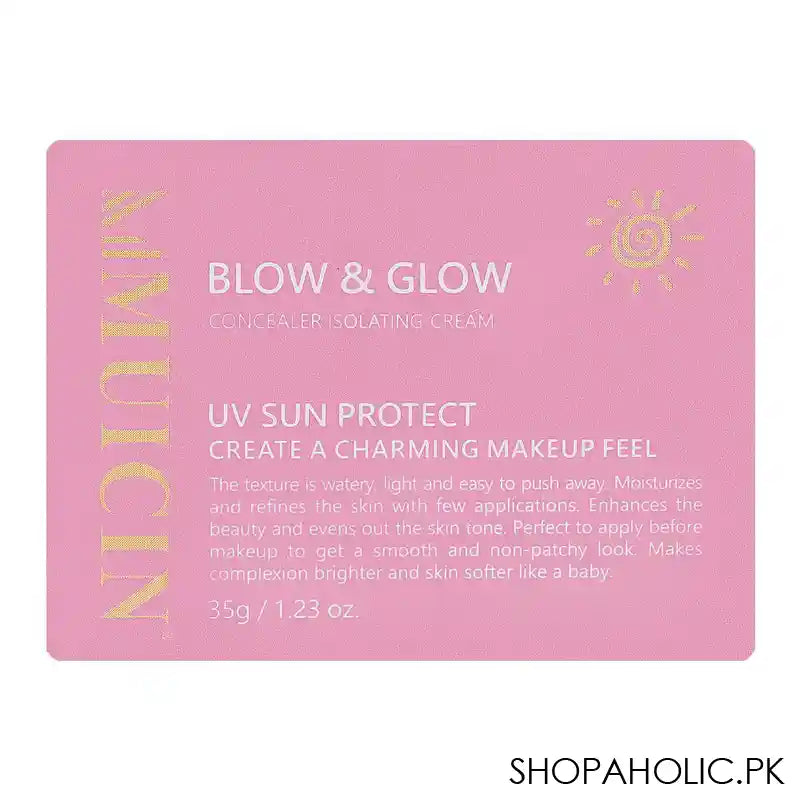 Muicin Baby V9+ Blow & Glow Concealer Isolating Cream, UV Sun Protect, For Day & Night, 35g - Image 2