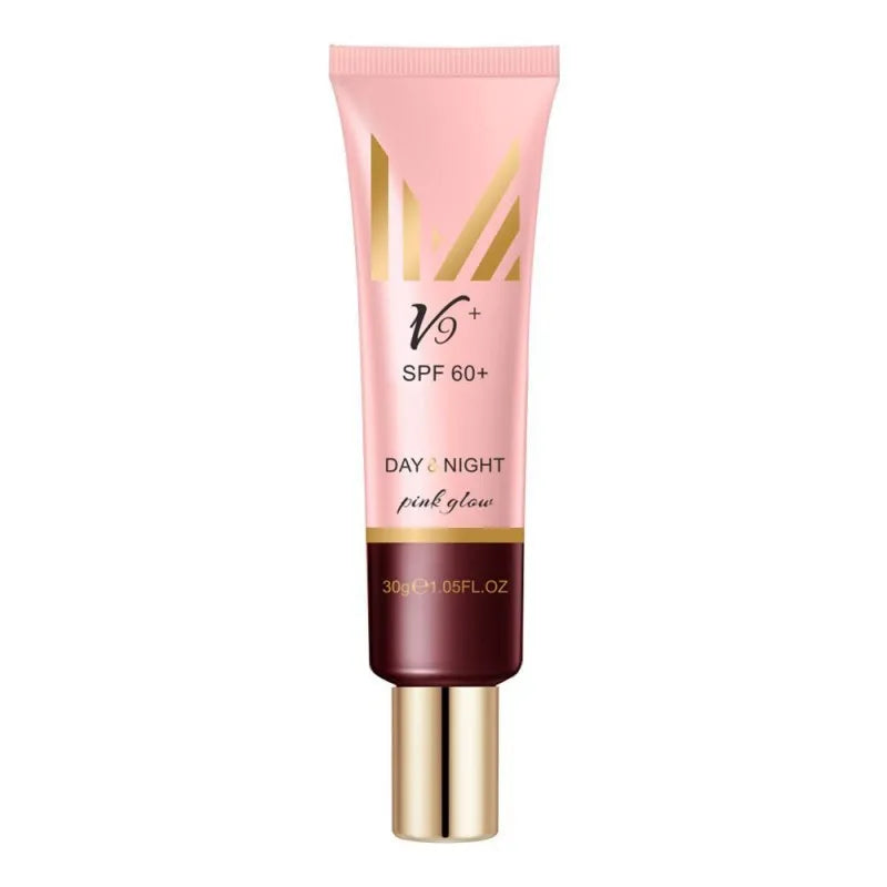 muicin baby v9+ spf 60+ day & night pink glow isolation makeup primer, 30g main image