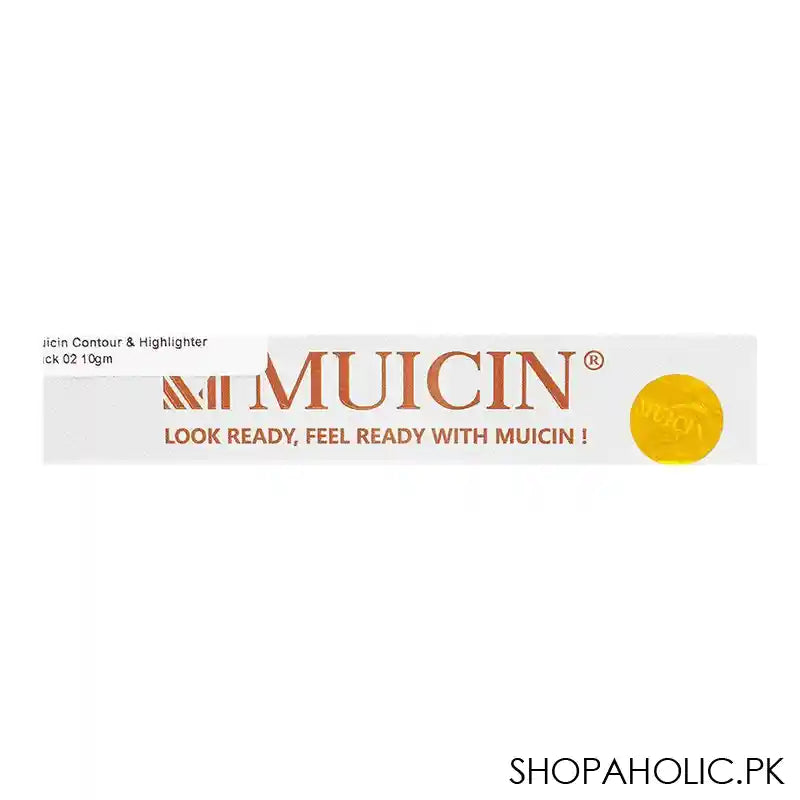 Muicin Contour & Highlighter Stick, 02, 10g - Main Image