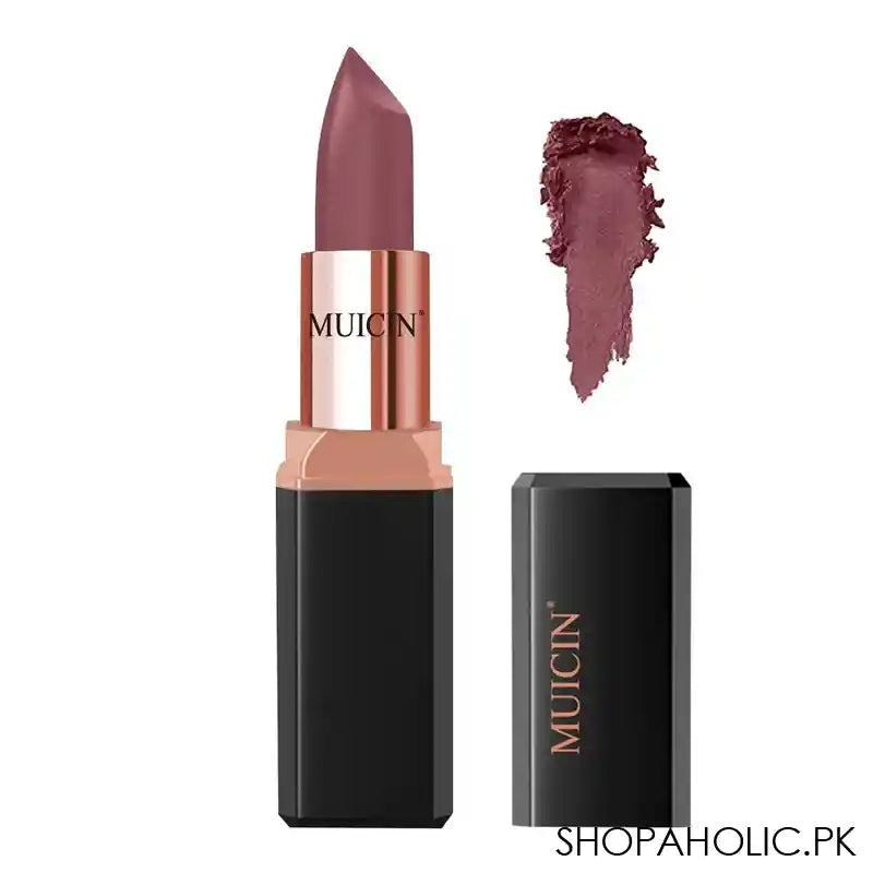 Muicin Hydrating Matte Lipstick, 01 - Main Image