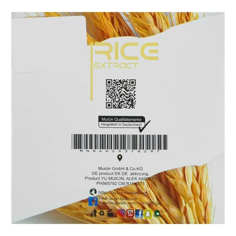 muicin rice extract hydrating gel day cream, for all skin types, 300g image2