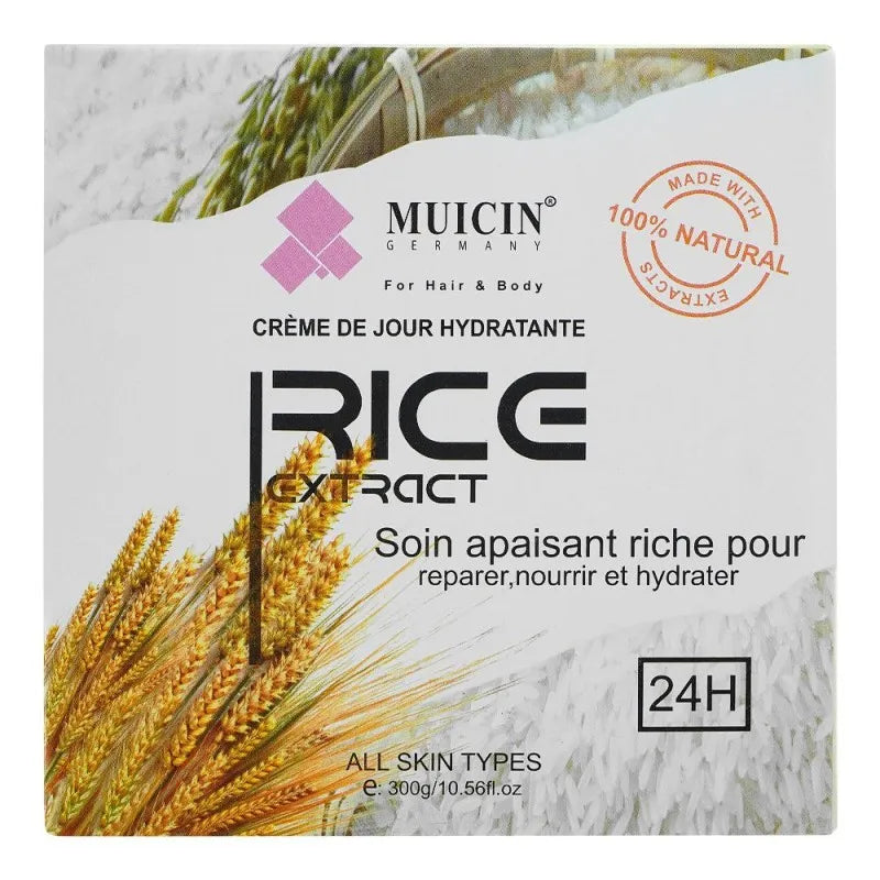 muicin rice extract hydrating gel day cream, for all skin types, 300g main image