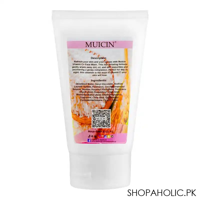 Muicin Rice Extract Reduces Acne & Oil Control Face Wash, 150g - Image 2