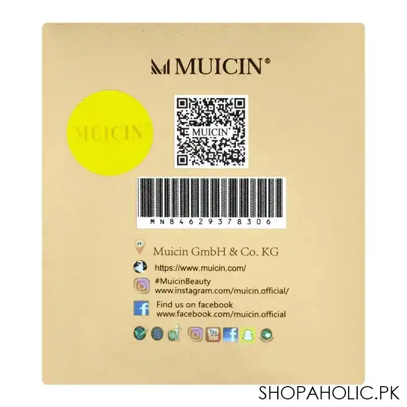 muicin vitamin c glow boosting waterproof whitening cc moisturizer cream, 50g image2