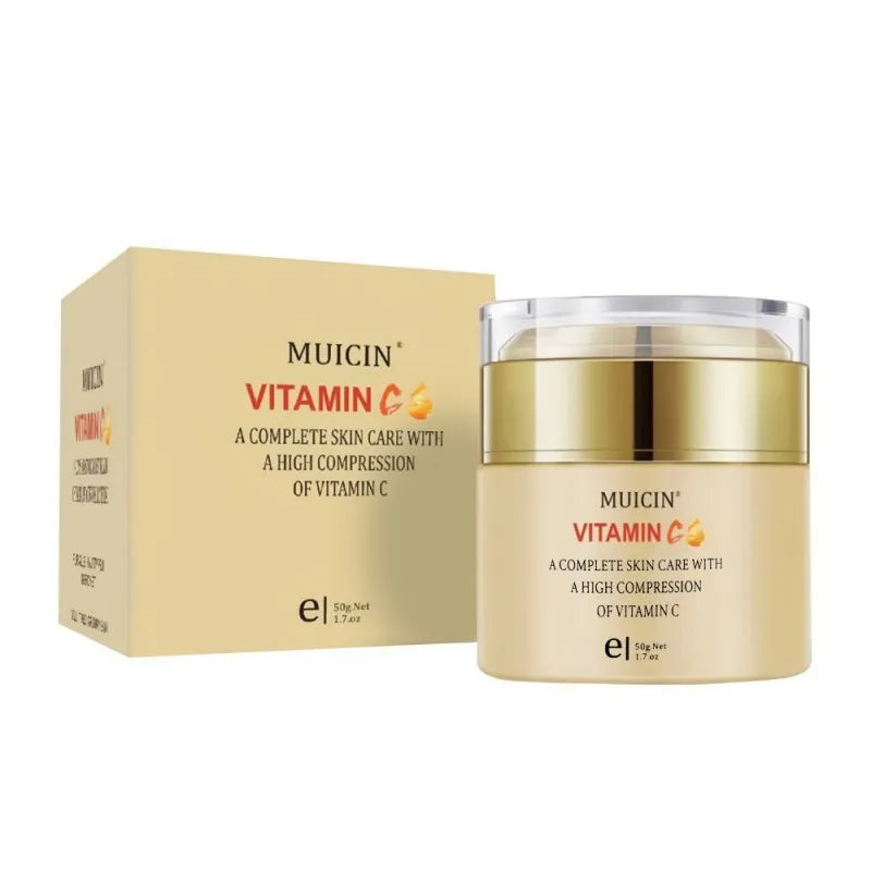 muicin vitamin c glow boosting waterproof whitening cc moisturizer cream, 50g main image