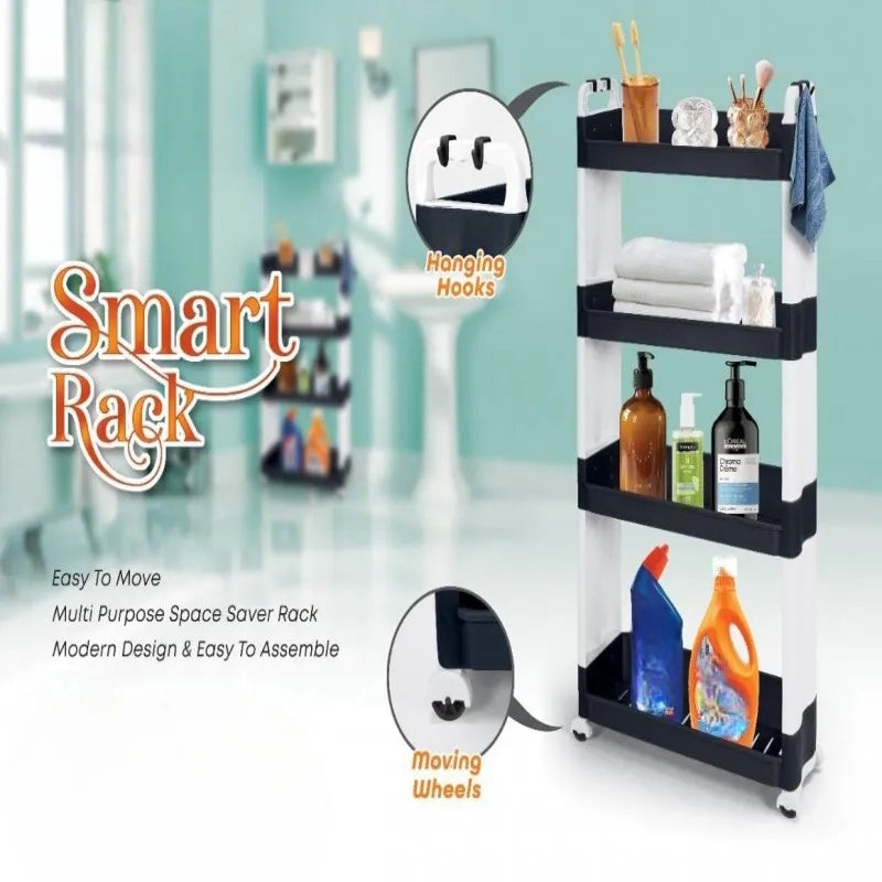 multi purpose kitchen storage rack image2