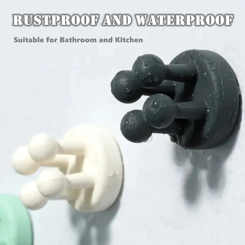 multi purpose wall mounted silicone hook image3