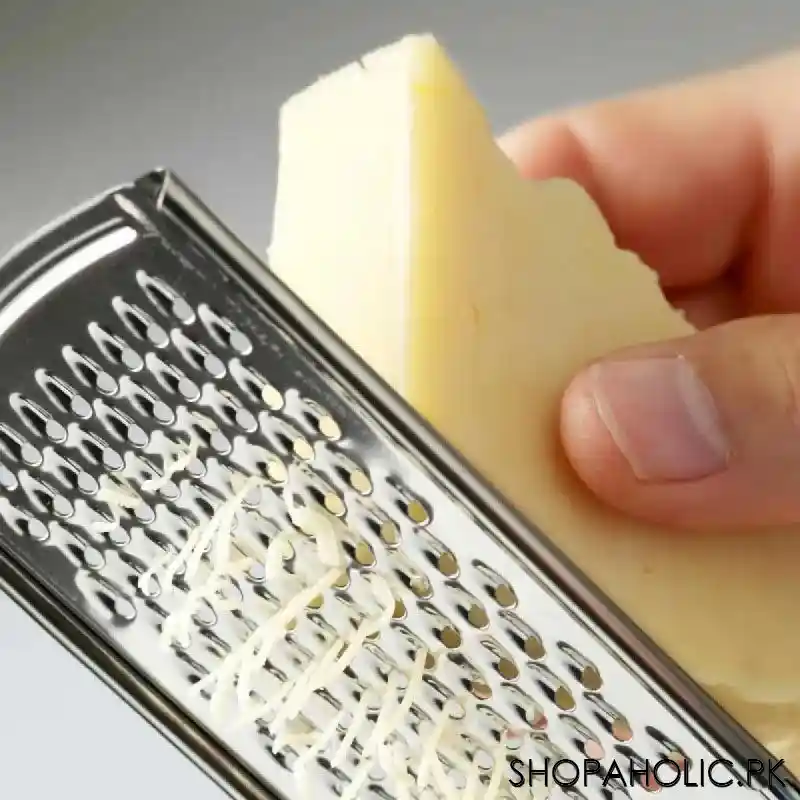 multifunction stainless steel cheese and vegetable grater image2