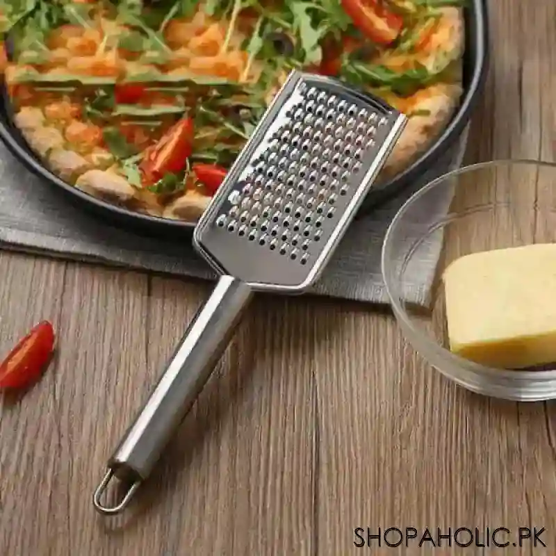 multifunction stainless steel cheese and vegetable grater main image