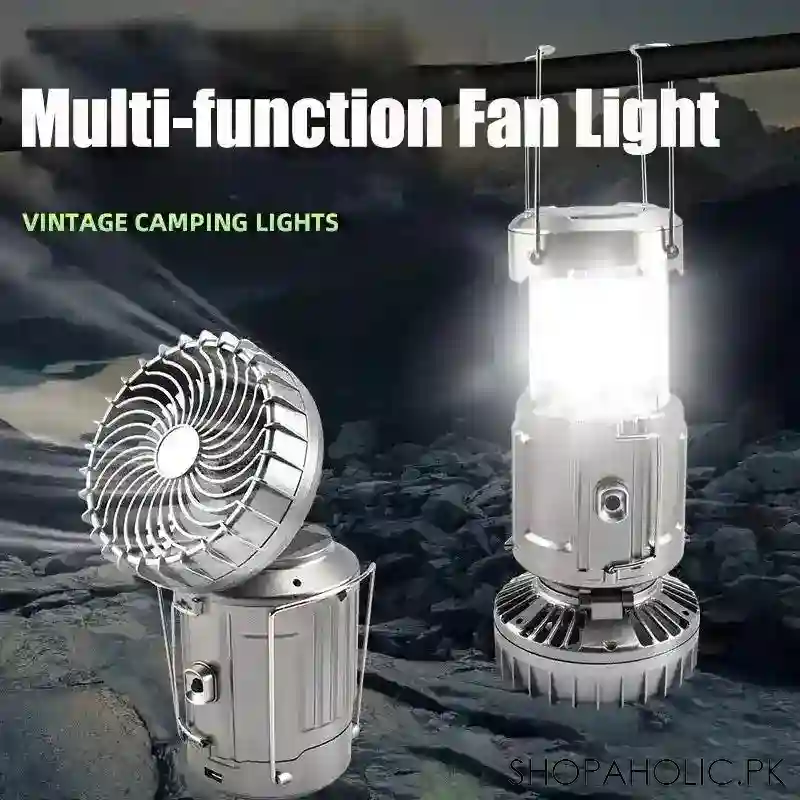 multifunctional camping fan light main image