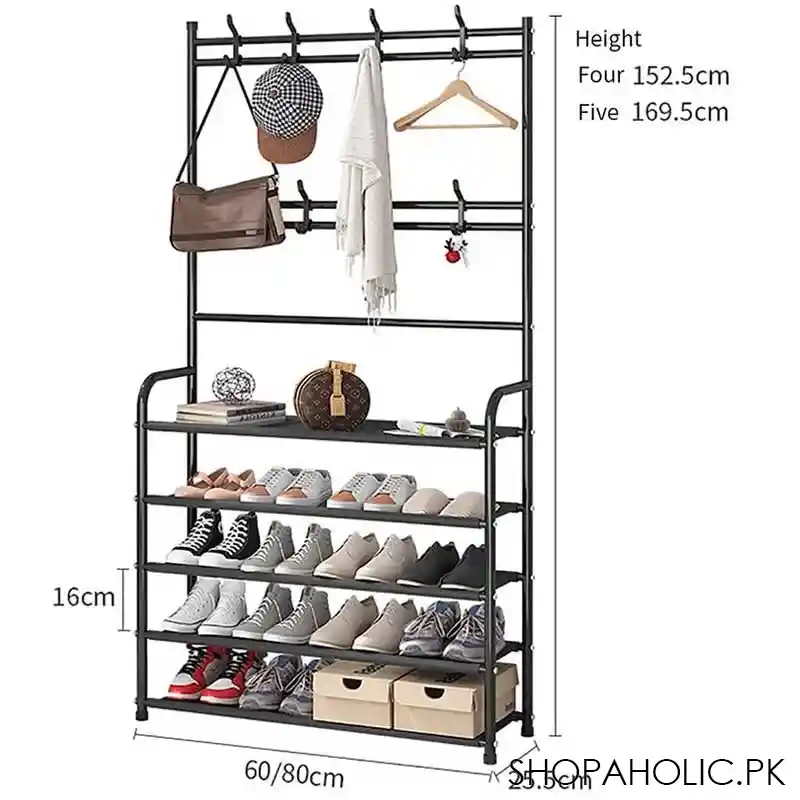 multifunctional coat & shoes rack image9