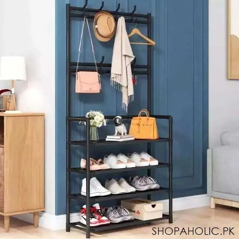 multifunctional coat & shoes rack main image