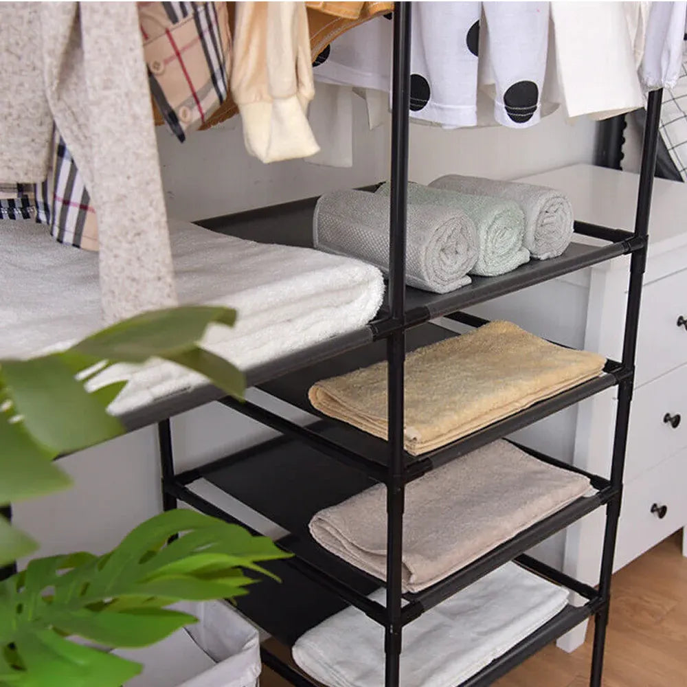 multifunctional garments clothes hanger stand image3