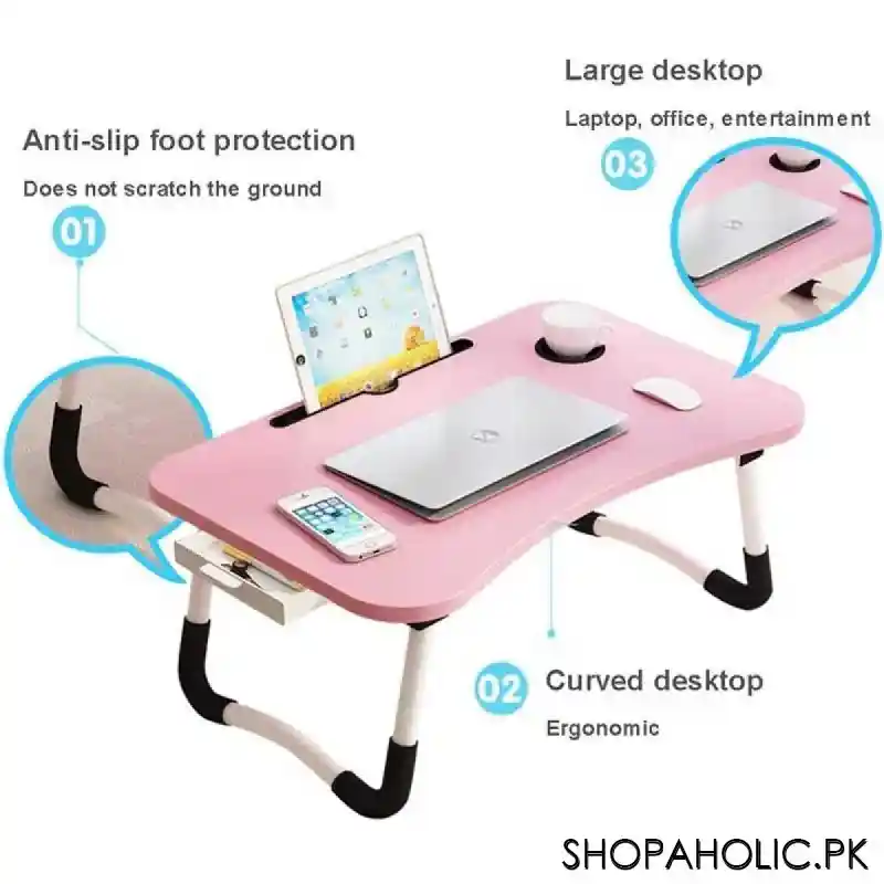 multifunctional smart foldable laptop table image3