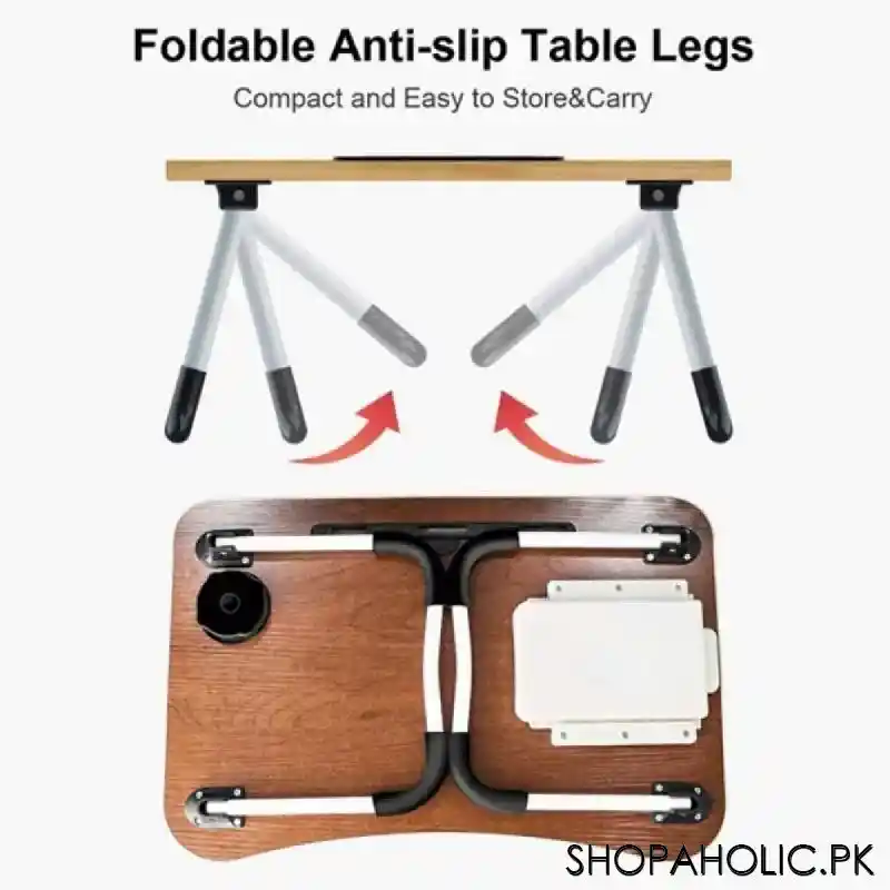 multifunctional smart foldable laptop table image4