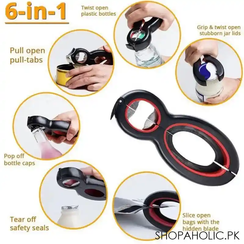 multifunctional stainless steel bottle opener image4