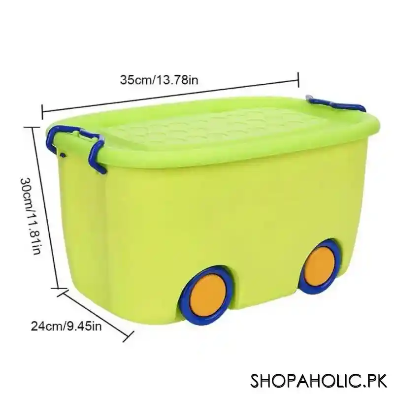 multipurpose wheel storage container box (extra large) image2