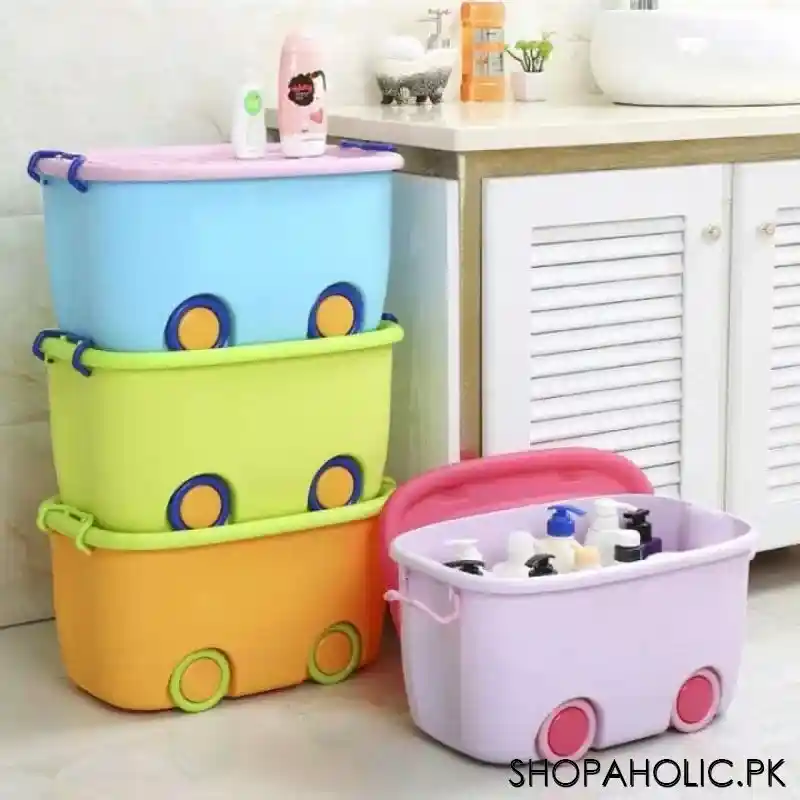 multipurpose wheel storage container box (extra large) image3