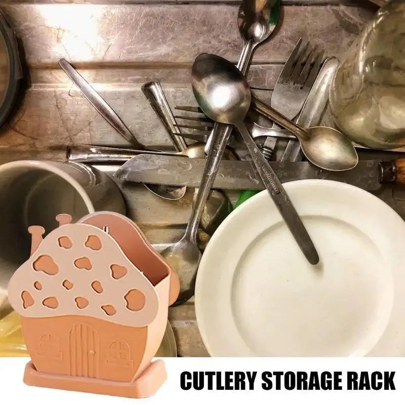 mushroom drying cutlery basket image2