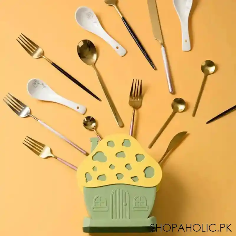 mushroom drying cutlery basket main image