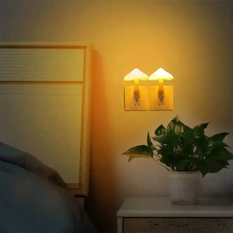 mushroom socket night light (1piece) image2