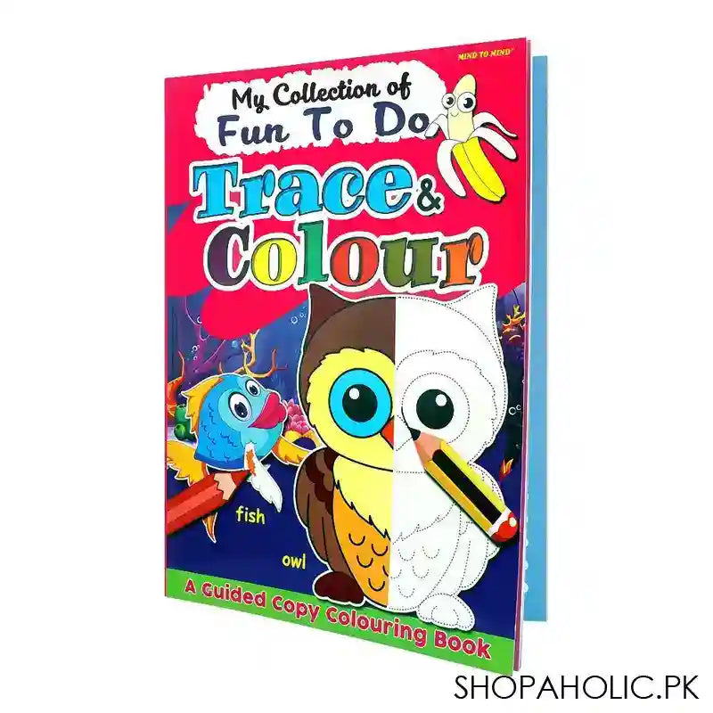 My Collection Of Fun To Do Trace & Color, Book - Main Image