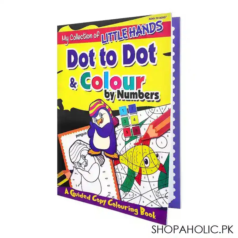 My Collection Of Little Hand Dot to Dot & Color By Numbers, Book - Main Image