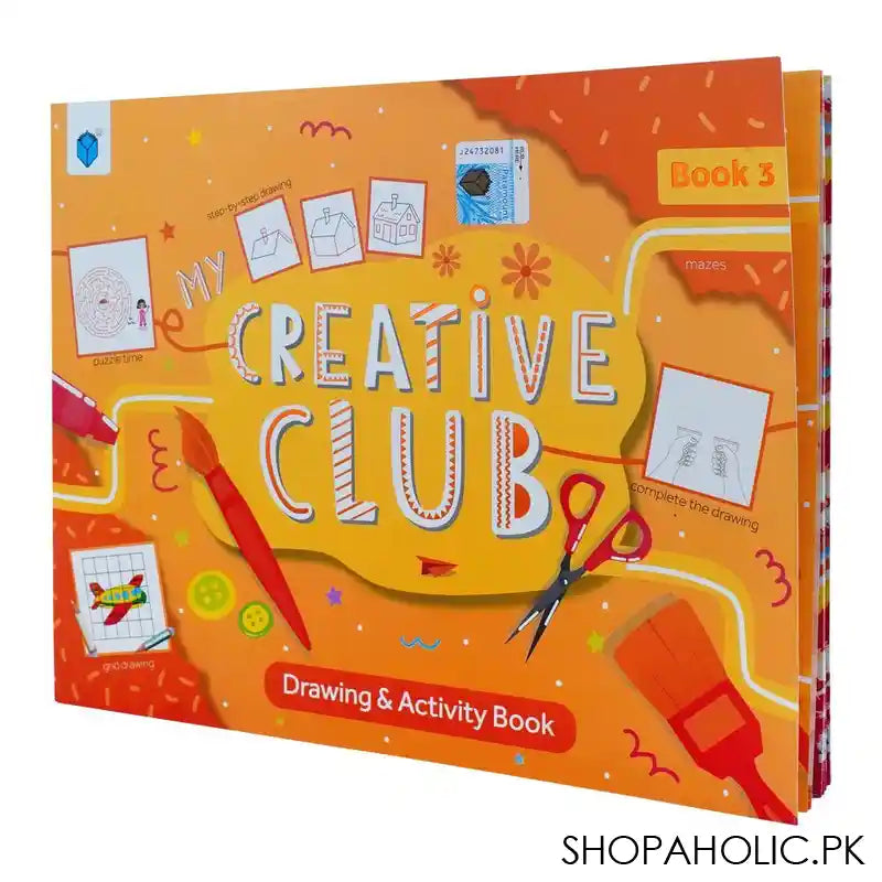 My Creative Club, Drawing & Activity Book 3 - Main Image