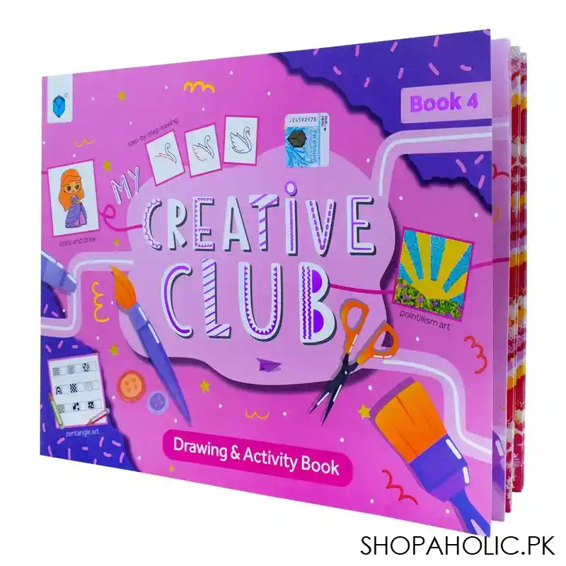 My Creative Club, Drawing & Activity Book 4 - Main Image