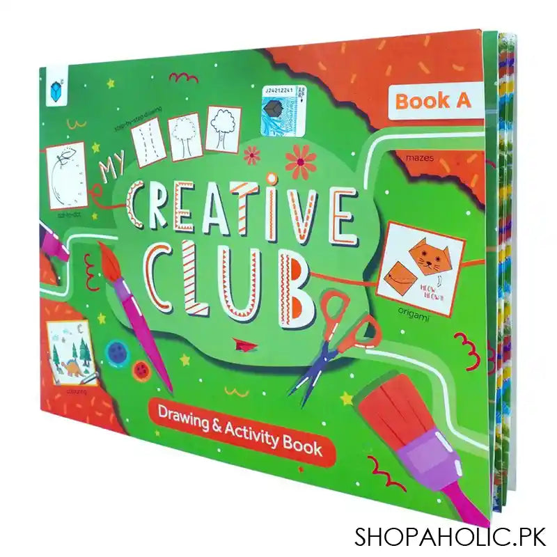 My Creative Club, Drawing & Activity Book A - Main Image