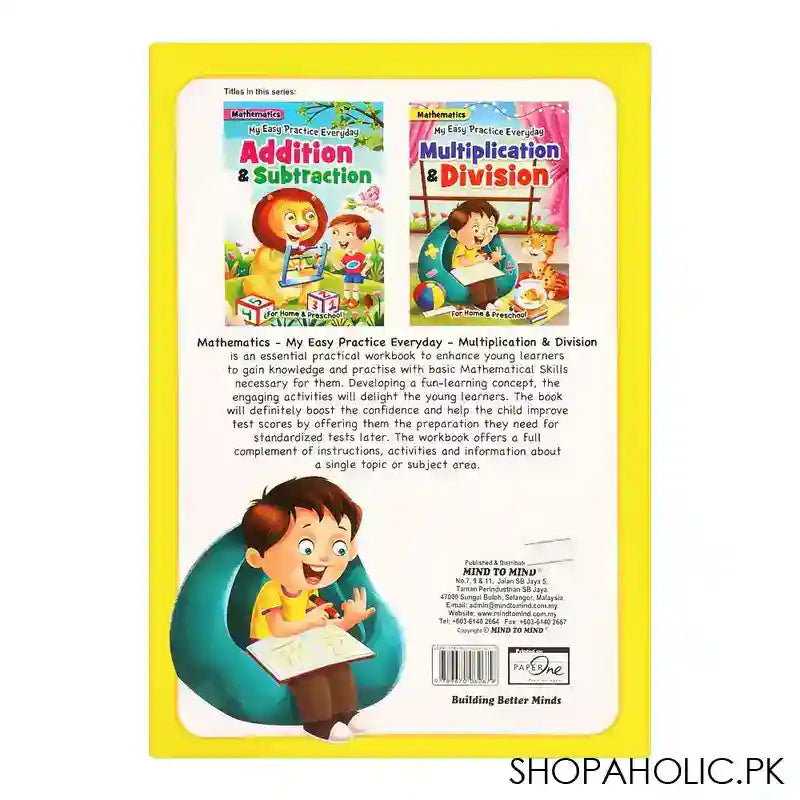 My Easy Practice Everyday Mathematics Multiplication & Division, Book - Image 2