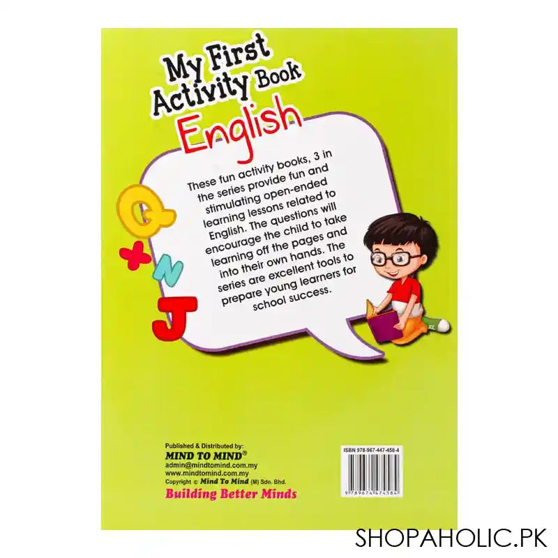 My First Activity Book - 1 : English - Image 2