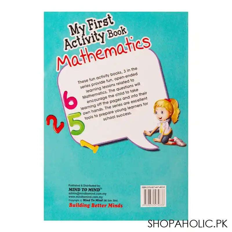 My First Activity Book - 3 : Mathematics - Image 2