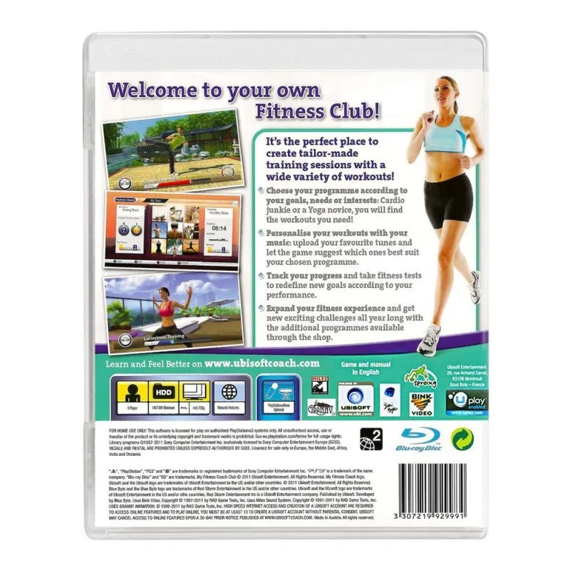 my fitness coach club    playstation 3 (ps3) image2