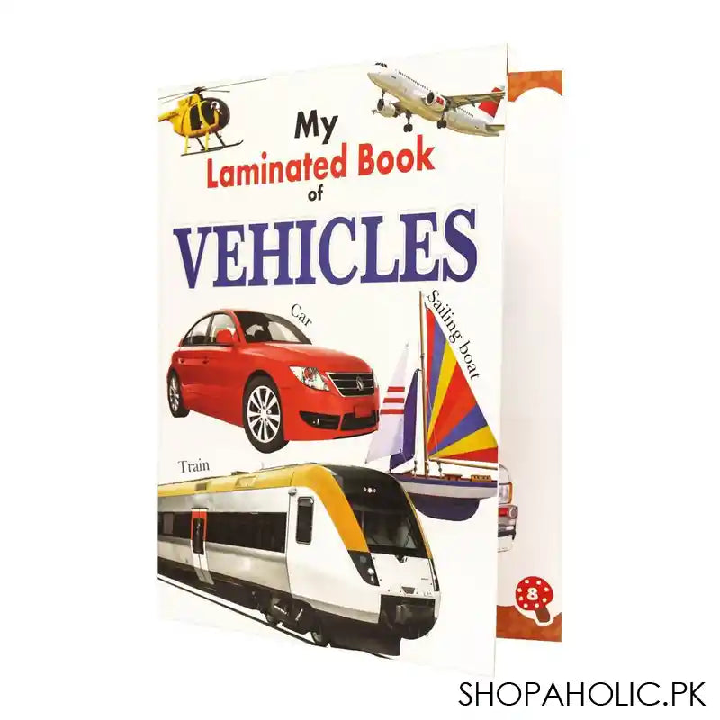 My Laminated Book Of Vehicles - Main Image