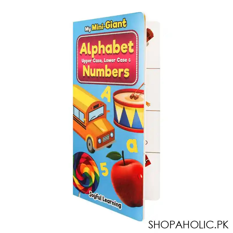 My Mini-Giant: Alphabet Upper Case, Lower Case & Numbers Book - Main Image