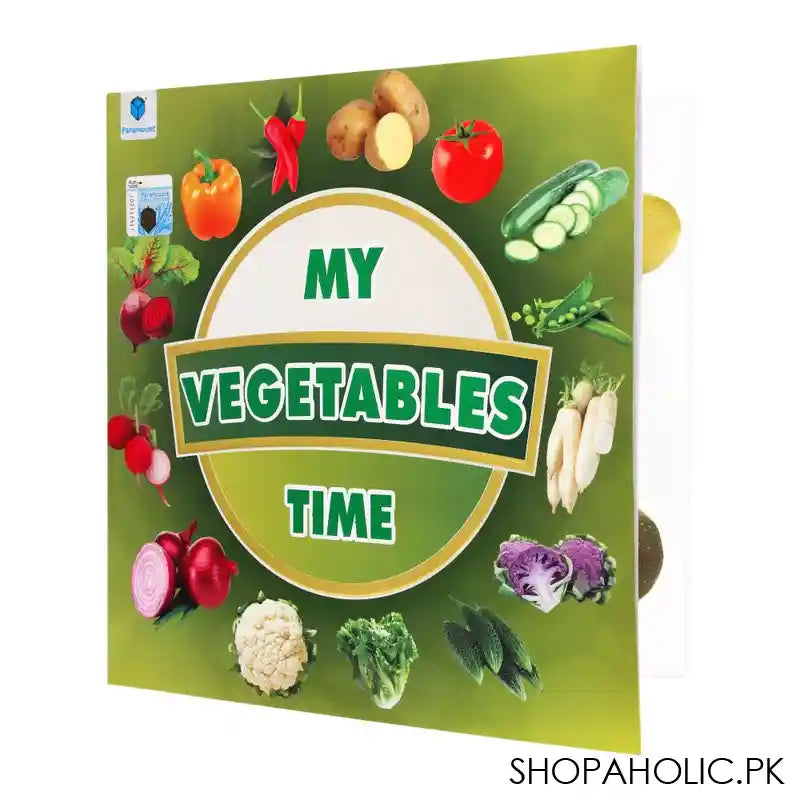 My Time Series: My Vegetables Time Book - Main Image