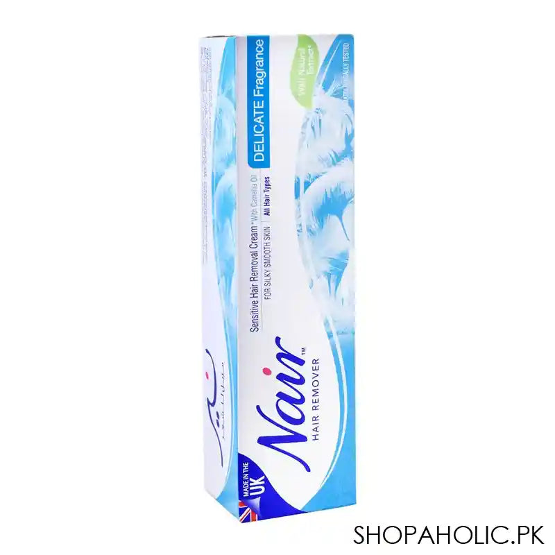 Nair Delicate Fragrance Camellia Oil Sensitive Hair Removal Cream, 110ml - Main Image