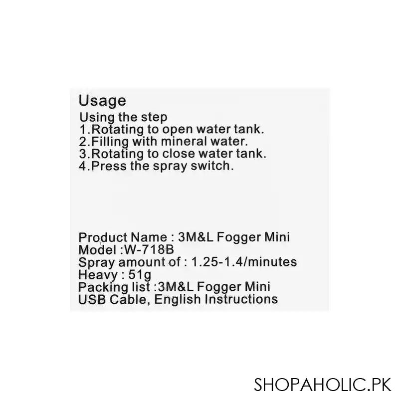 Nano Mist Sprayer - Image 3