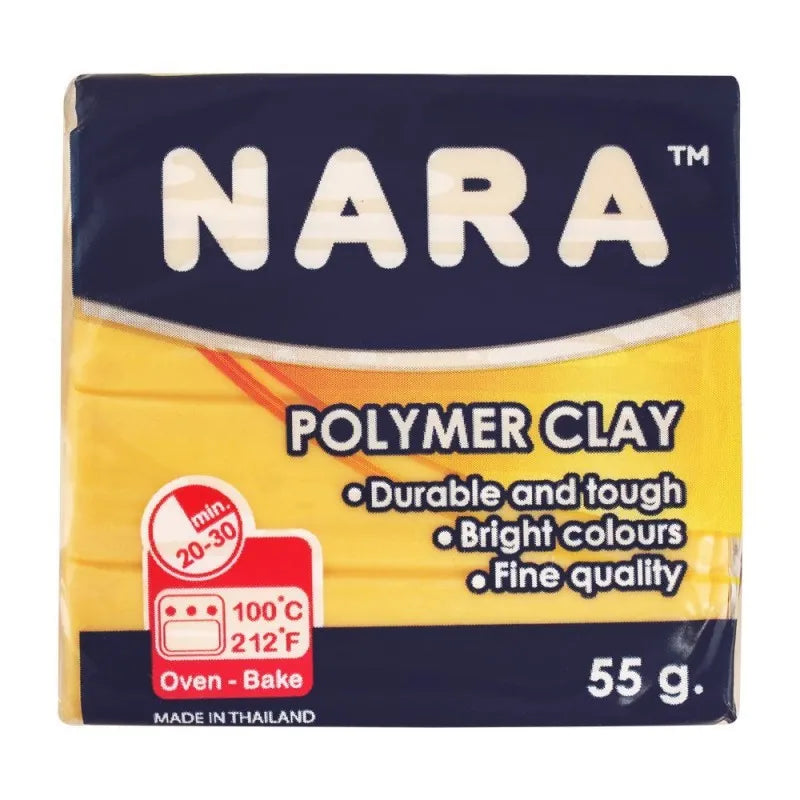 nara polymer clay, cream, 55g main image