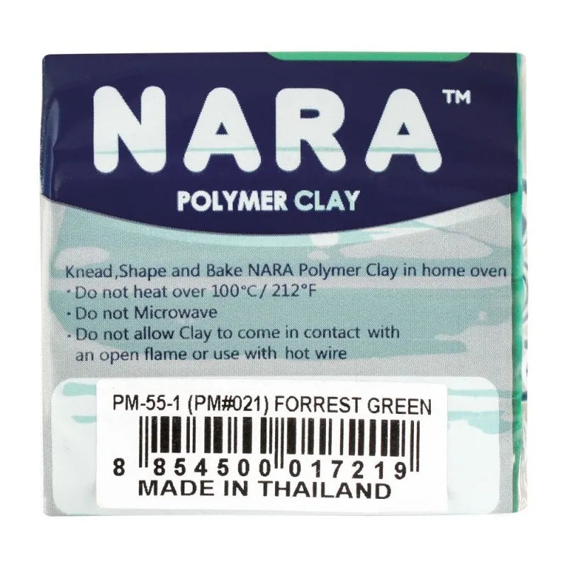 nara polymer clay, forrest green, 55g image2