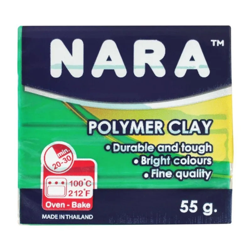 nara polymer clay, forrest green, 55g main image