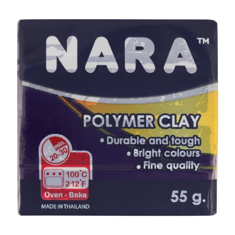 nara polymer clay, indigo, 55g main image