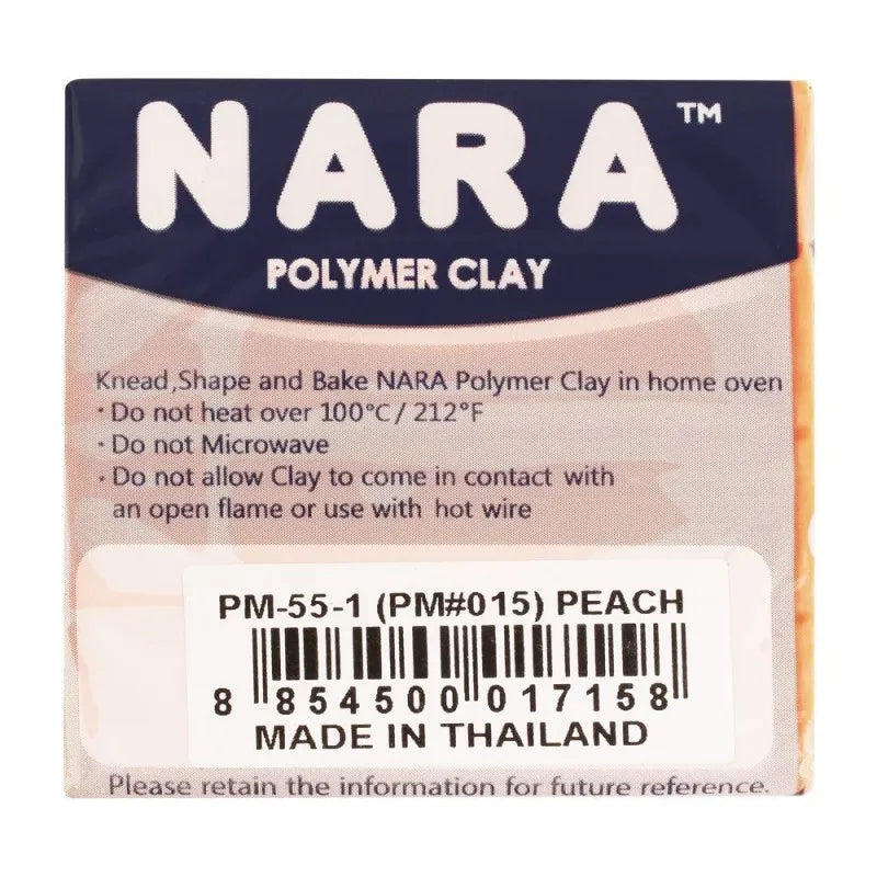 nara polymer clay, peach, 55g image2